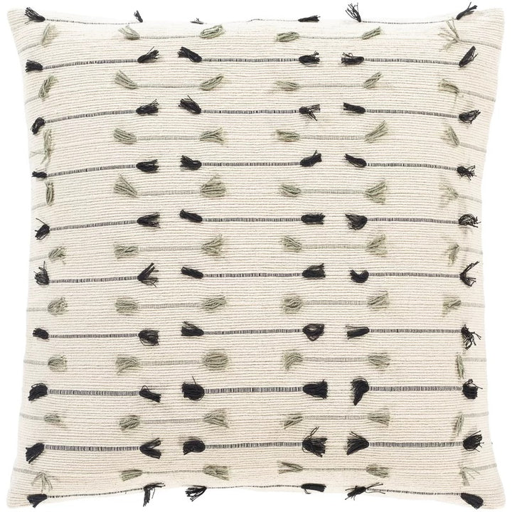 Rankins Cotton Throw Pillow Cover No Insert-20"x20"