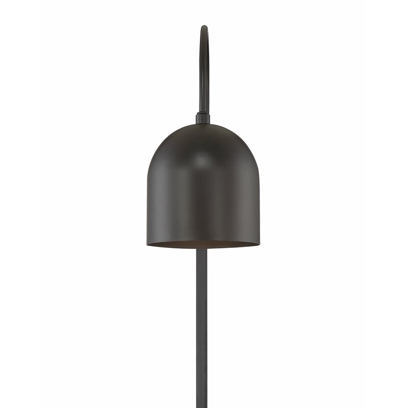 Karlie One Light Plug In Armed Sconce