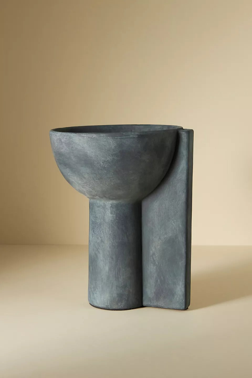 Abstract Pillar Compote Planter