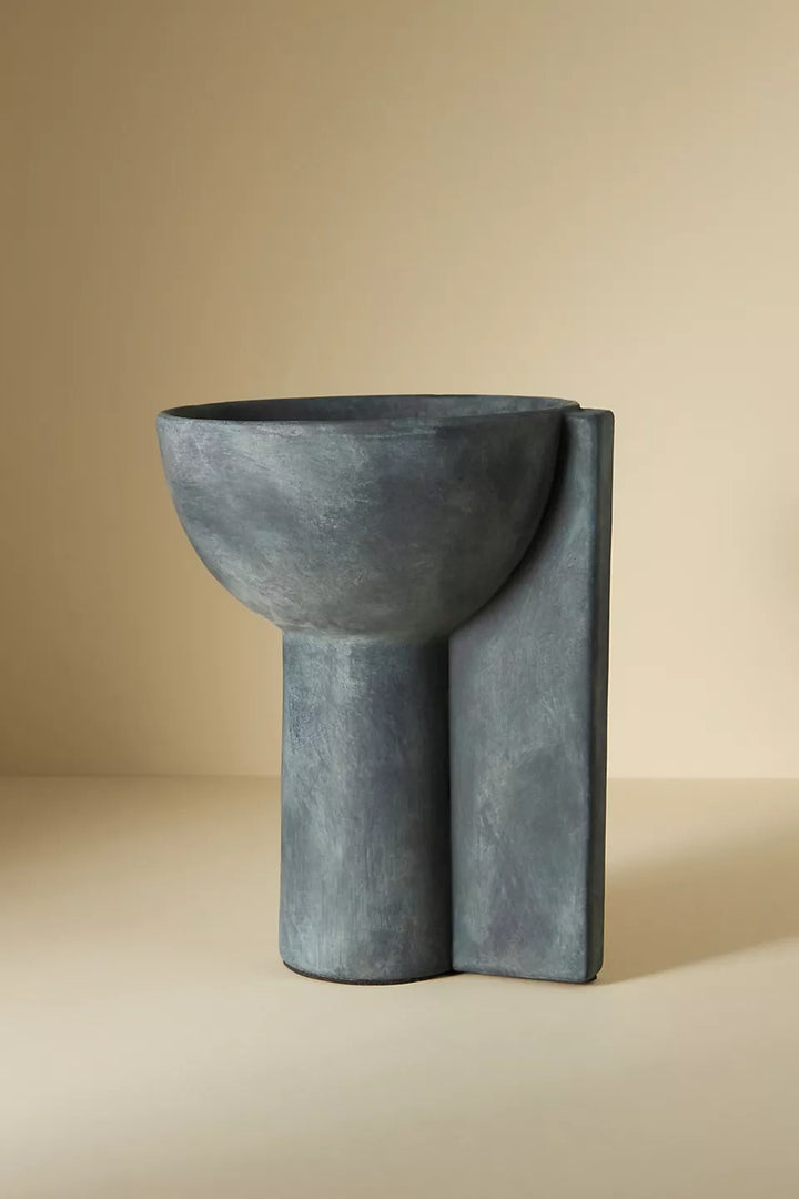 Abstract Pillar Compote Planter