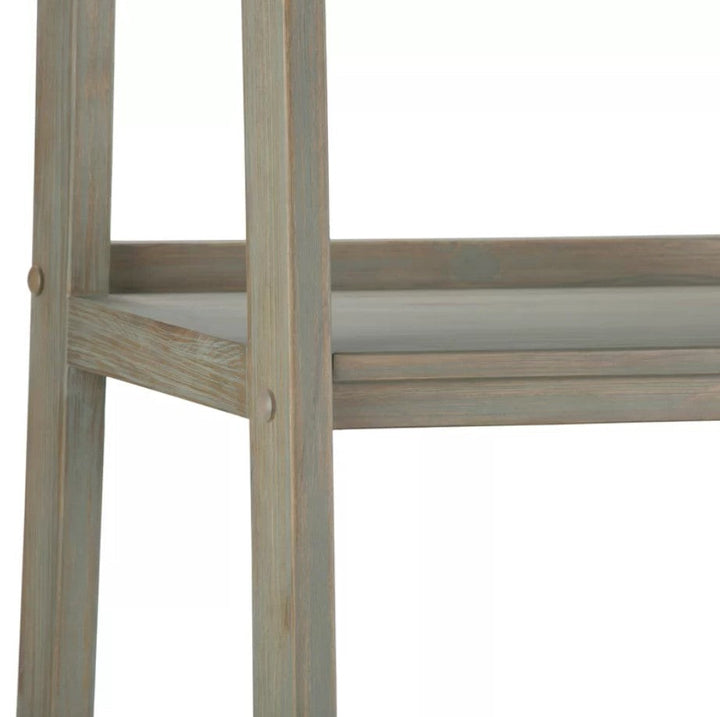 Robeson Solid Wood Ladder Bookcase