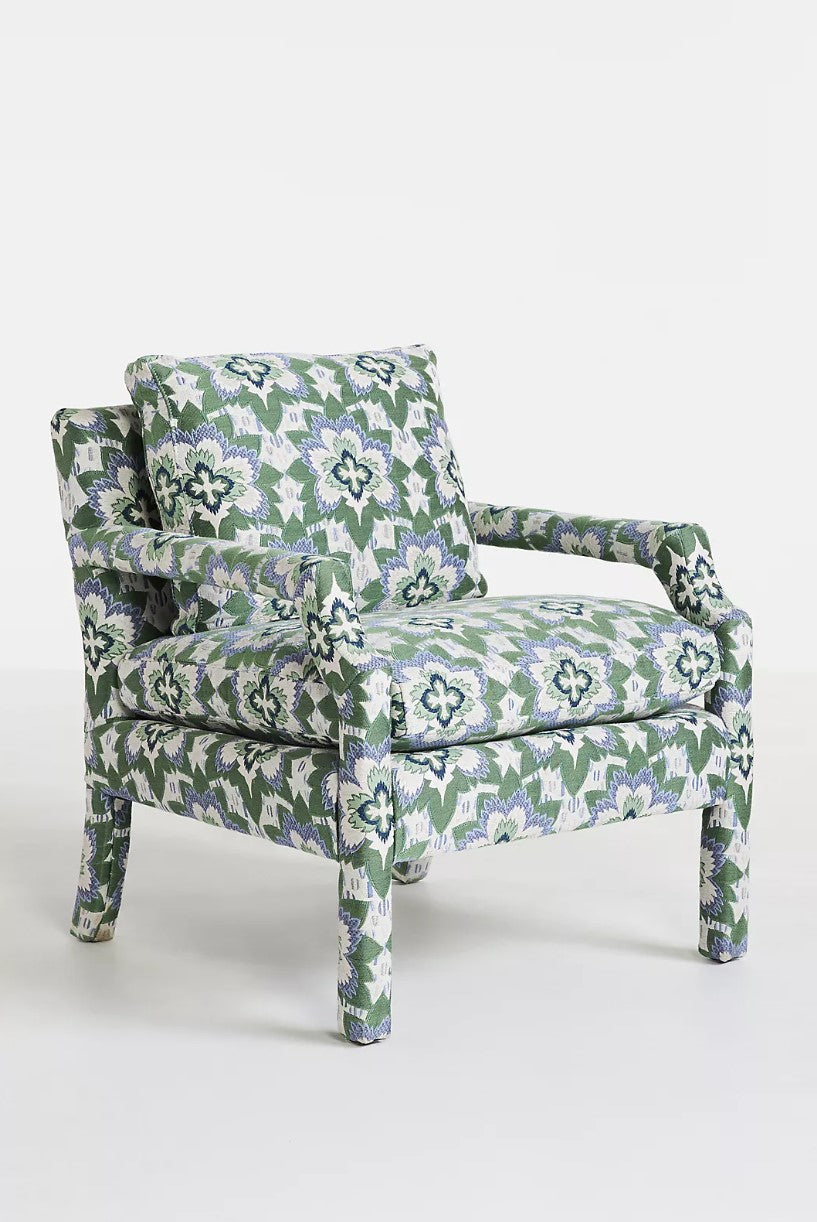Astrea Jacquard-Woven Delaney Chair