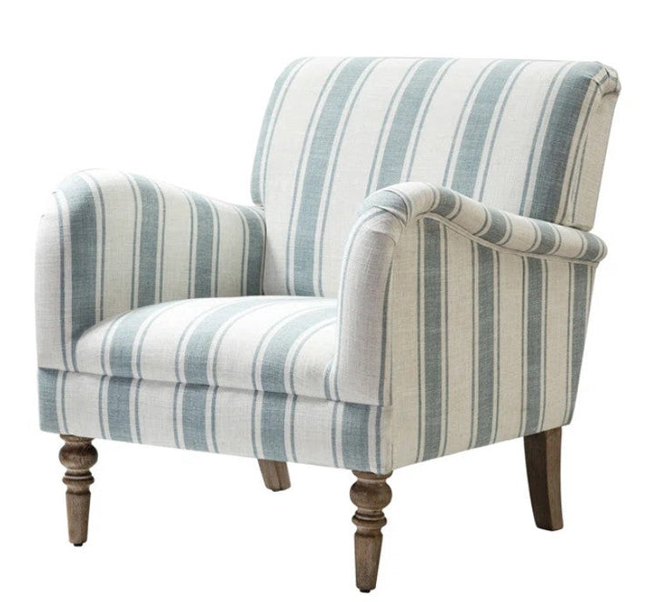 Arching Upholstered Armchair
