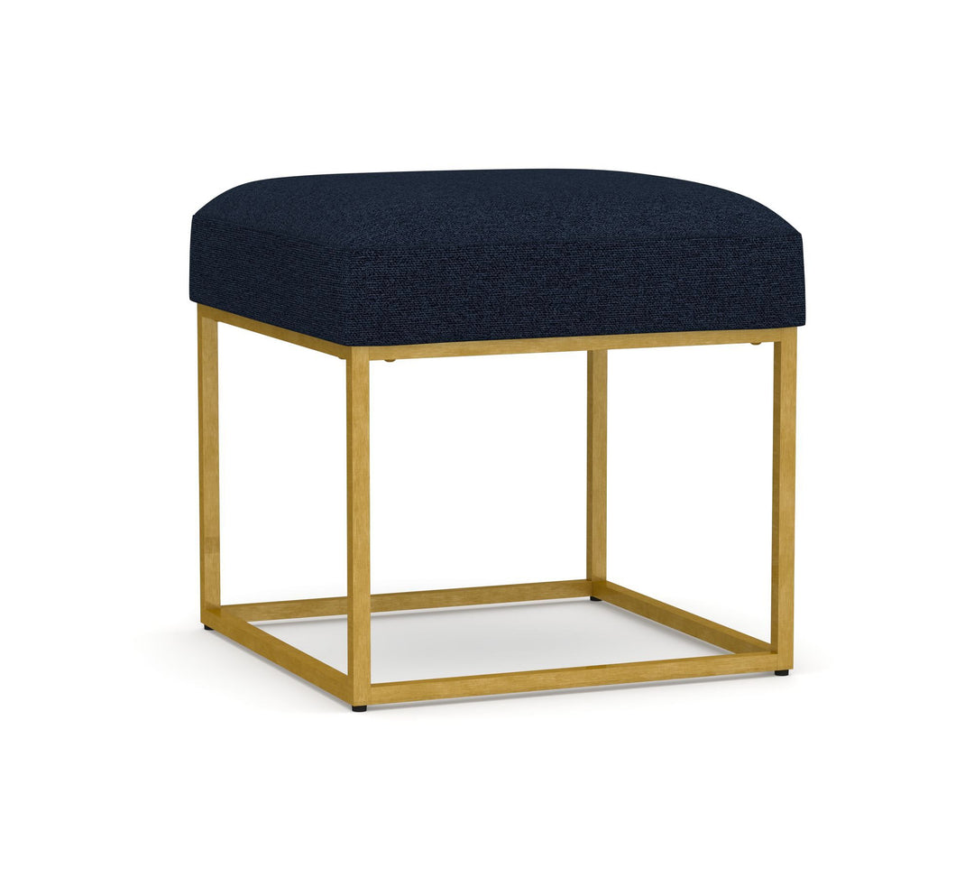 Millie Upholstered Square Accent Stool