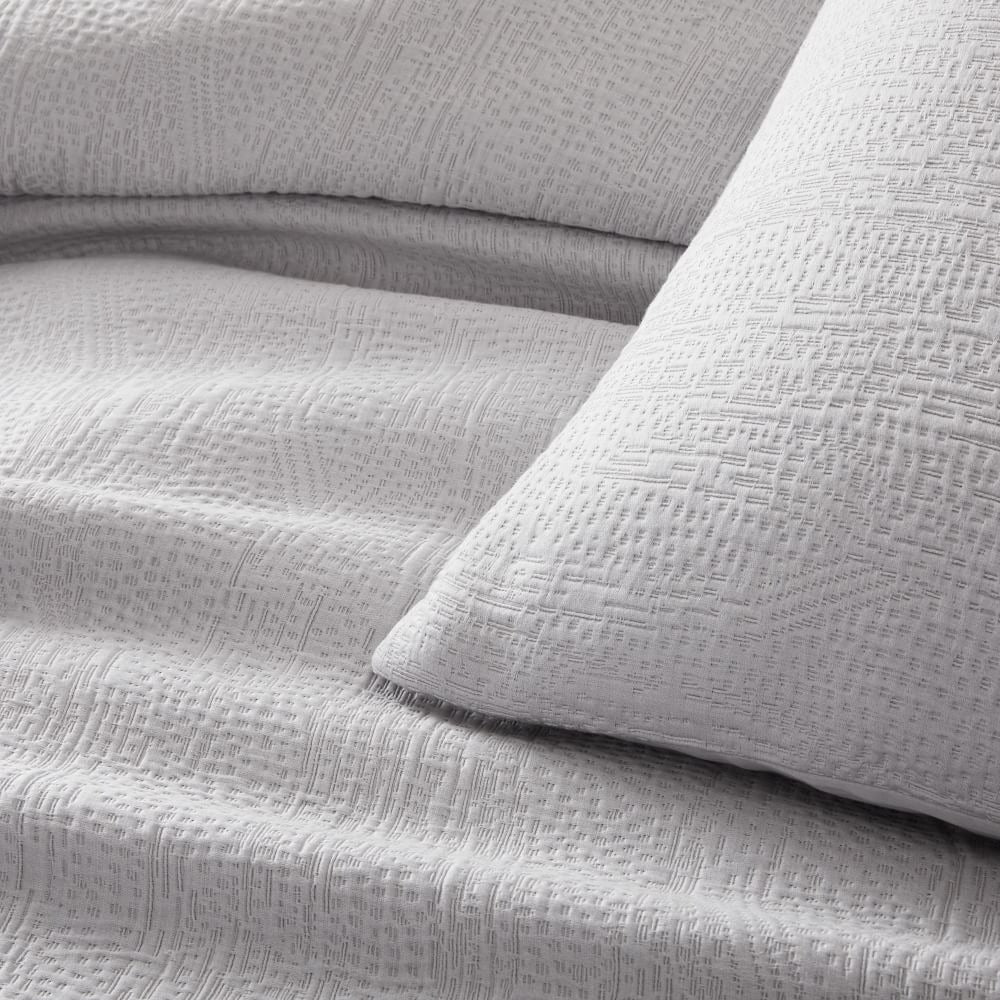 Silky Tencel Cotton Matelasse Duvet Cover Queen