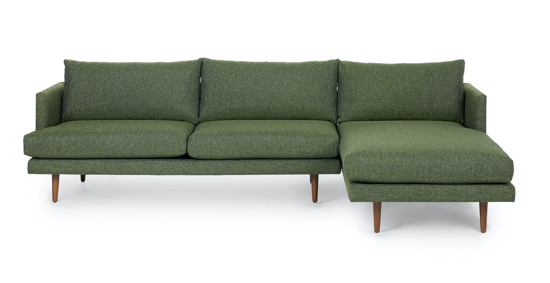 Burrard forest green right sectional