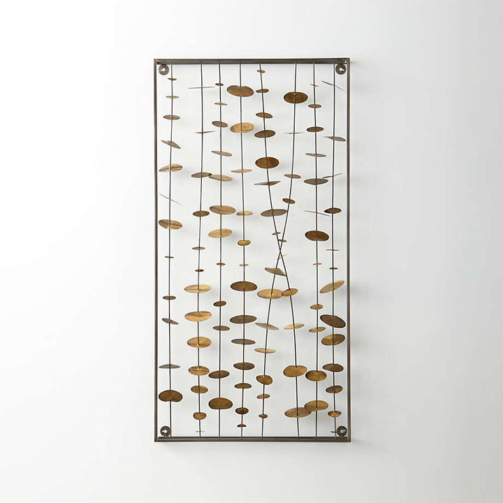 Chimes Metal Wall Sculpture
