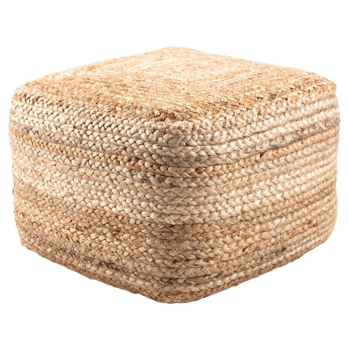 Cicero Wide Square Pouf Ottoman