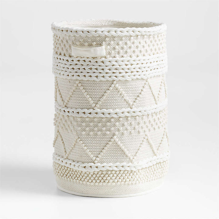 Dottie Natural Macramé Woven Kids Hamper