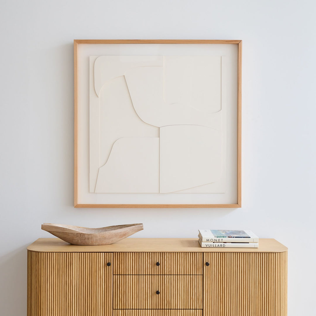 Rowan Layered Paper Dimensional Wall Art 2 42.5x42.5