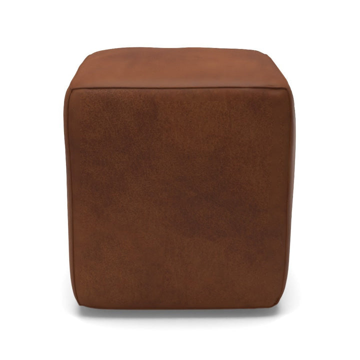 Aldo Leather Ottoman