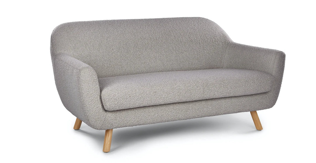 Gabriola Dover Gray Boucle Loveseat