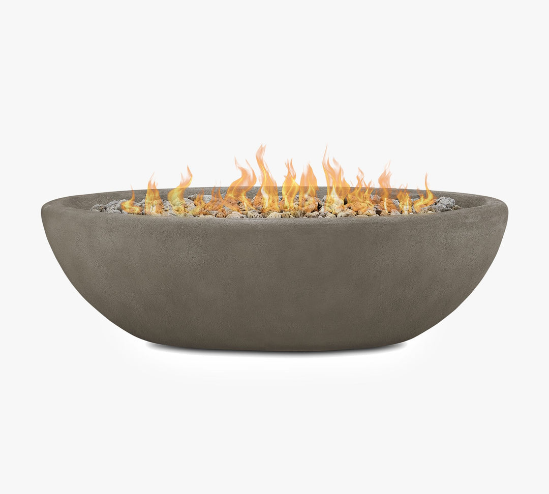 Blackwell Concrete Oval Propane Fire Pit