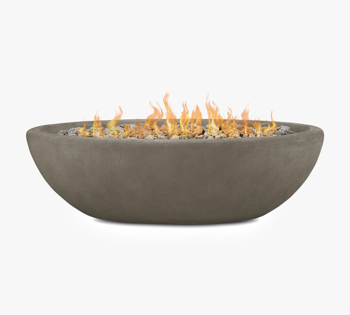 Blackwell Concrete Oval Propane Fire Pit