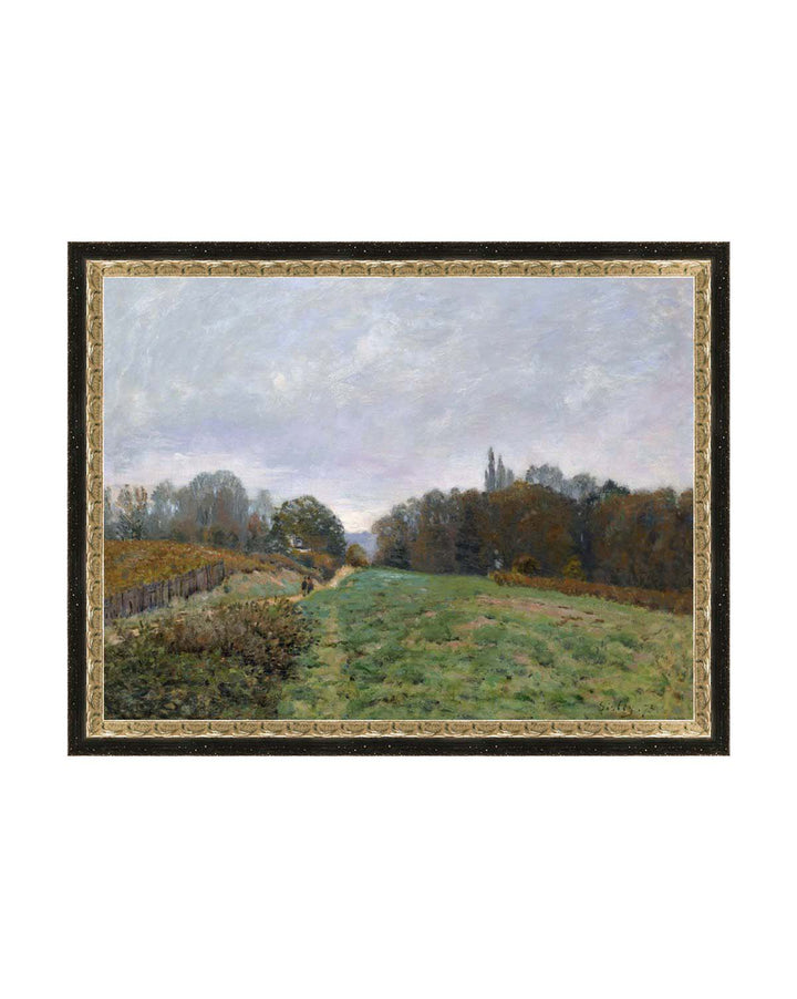 Impressionist Landscape Framed 17.5"x13.5