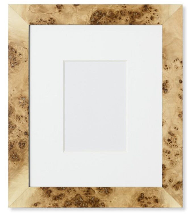 Exotic Burl Wood Gallery With Frame