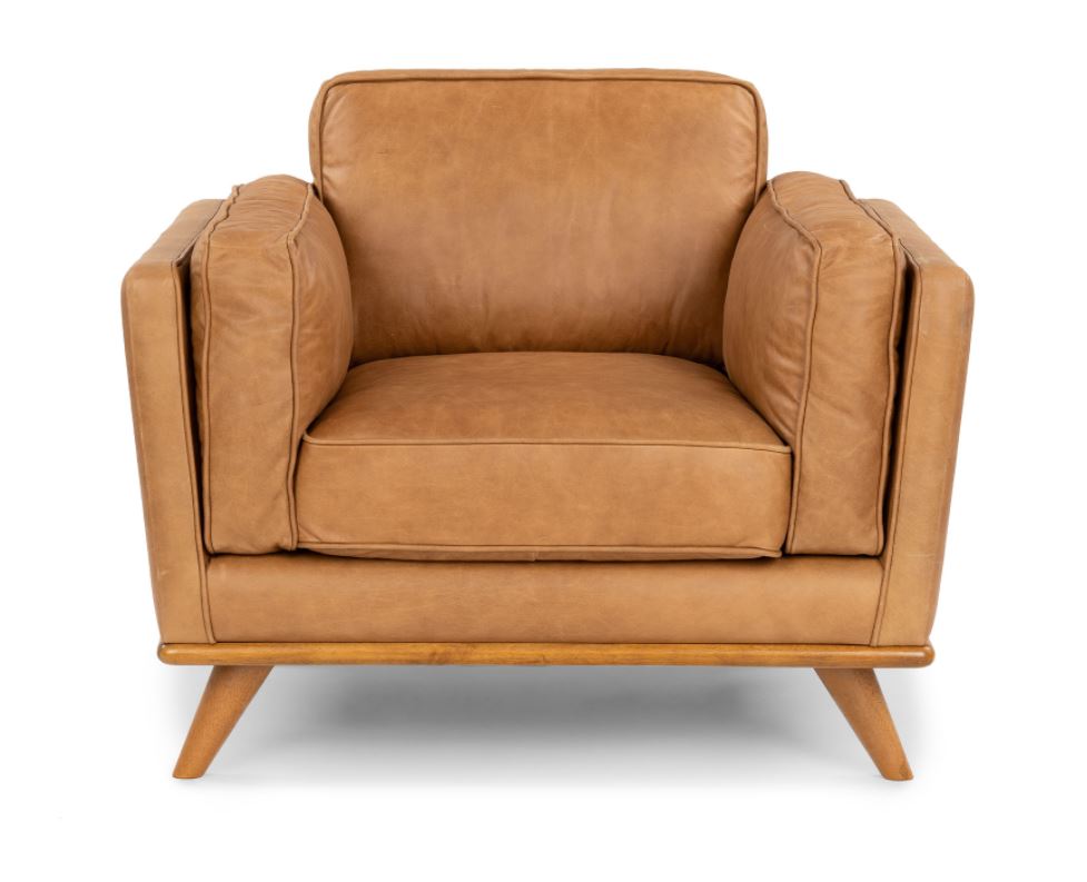 Timber charme tan chair