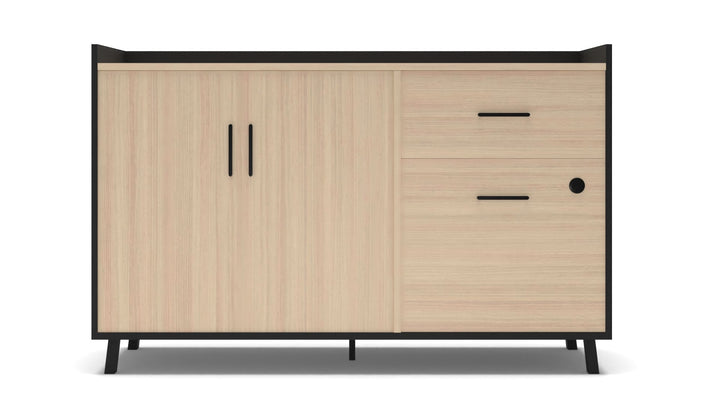 Kozack 2 Drawer 1 Shelf Filing Credenza