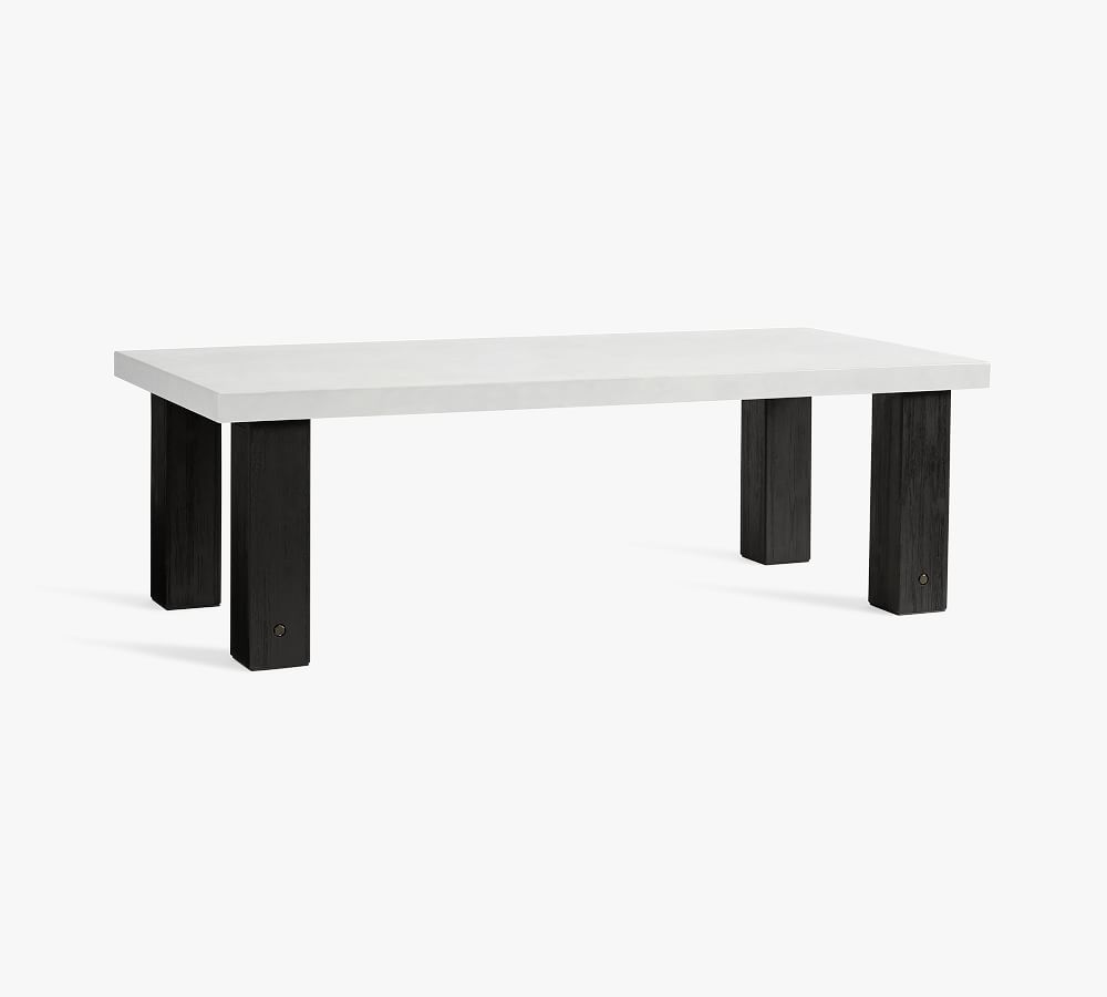 Abbott Chunky Leg Dining Table Black