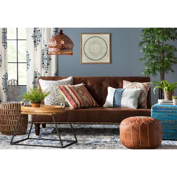 Friedman Cotton Lumbar Pillow With Insert-22"x14"