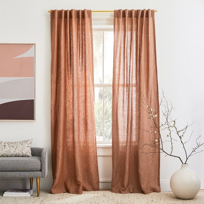 European Flax Linen Curtain