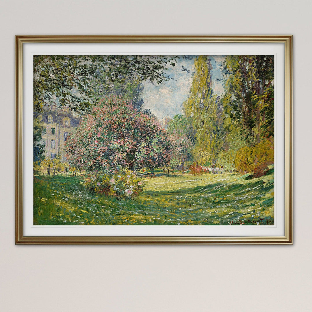 Parc Monceau Paris Print