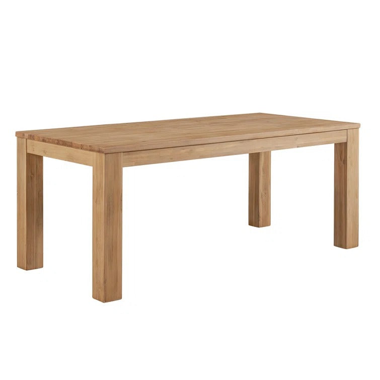 Bozrah 75 Acacia Solid Wood Dining Table