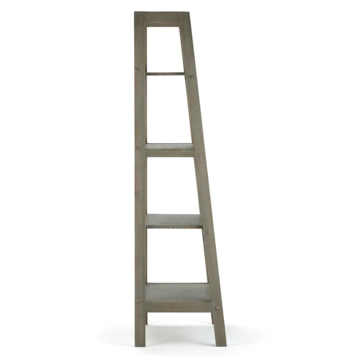 Robeson Solid Wood Ladder Bookcase