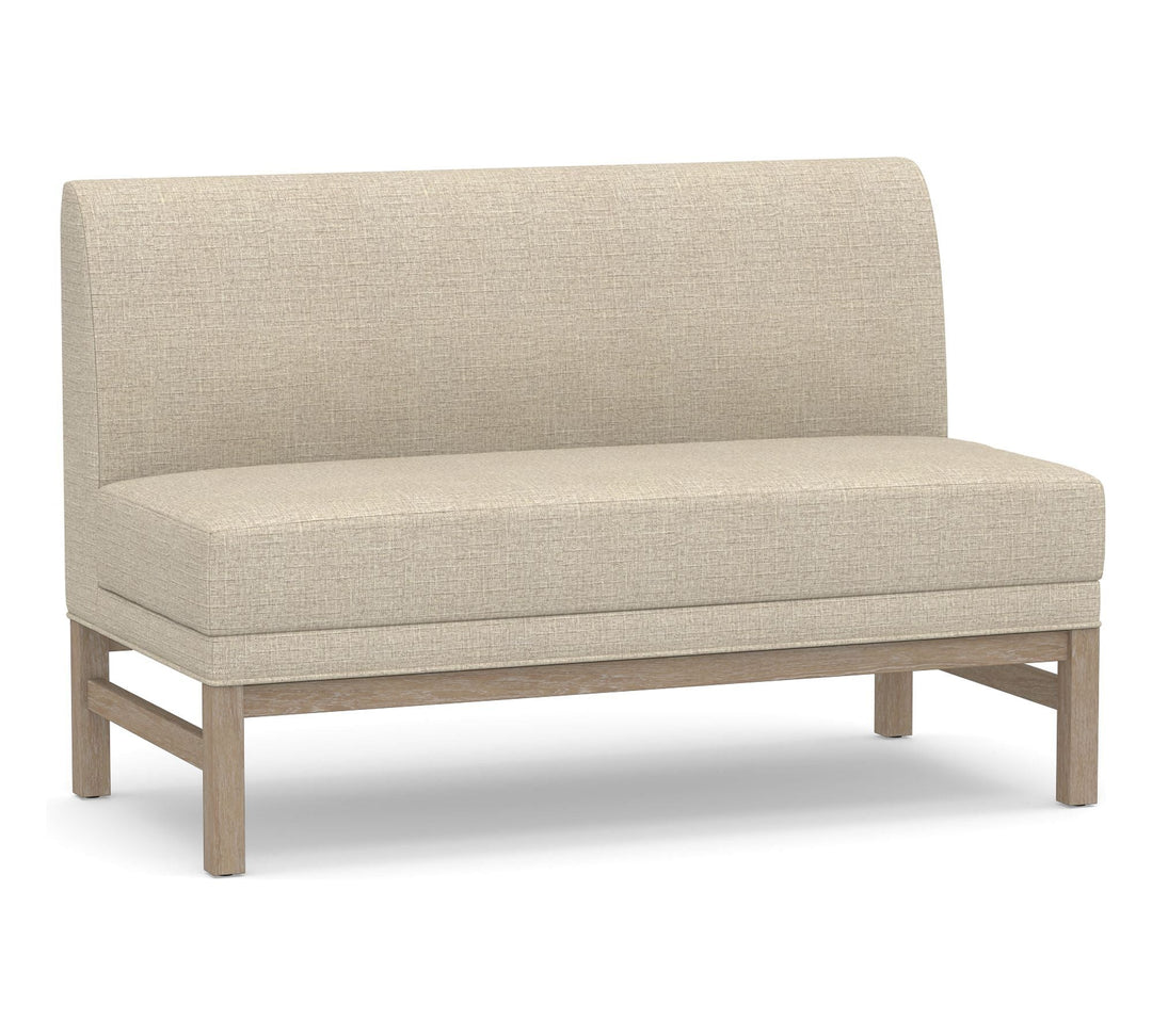 Nielson Upholstered Modular Banquette Double Seat