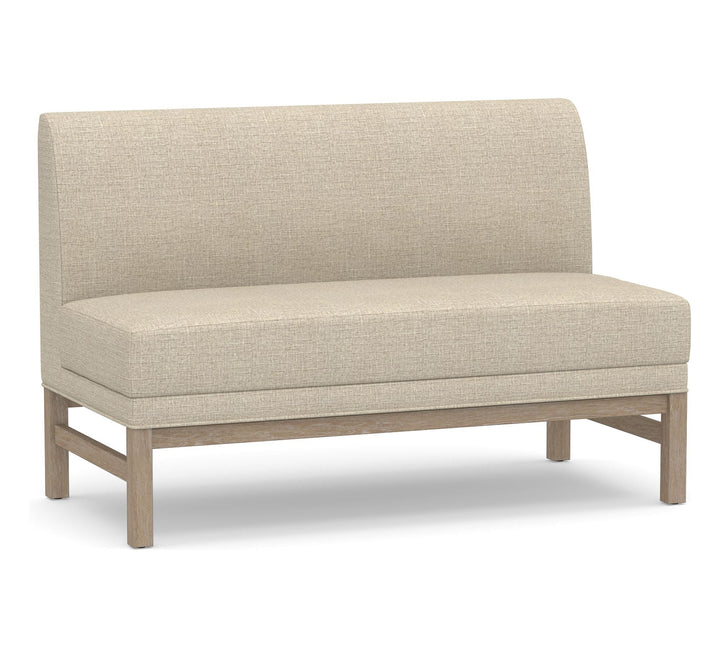 Nielson Upholstered Modular Banquette Double Seat