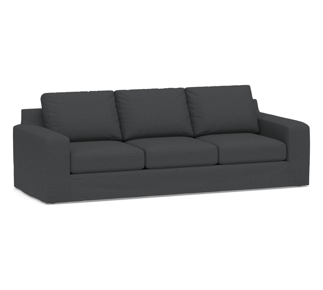 Big Sur Square Arm Slipcovered Sofa