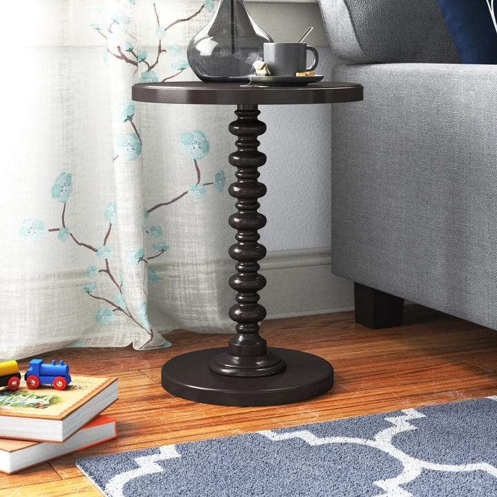 Beth Pedestal End Table