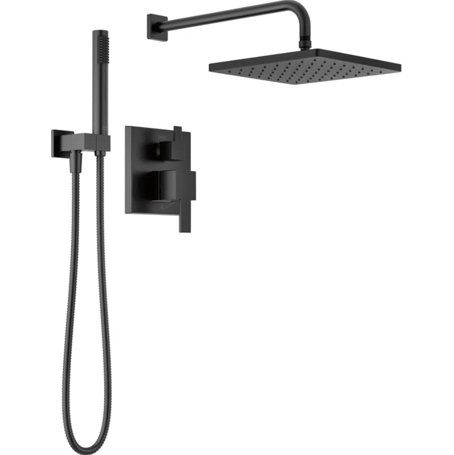 342701 BL Modern Raincan Square Shower System