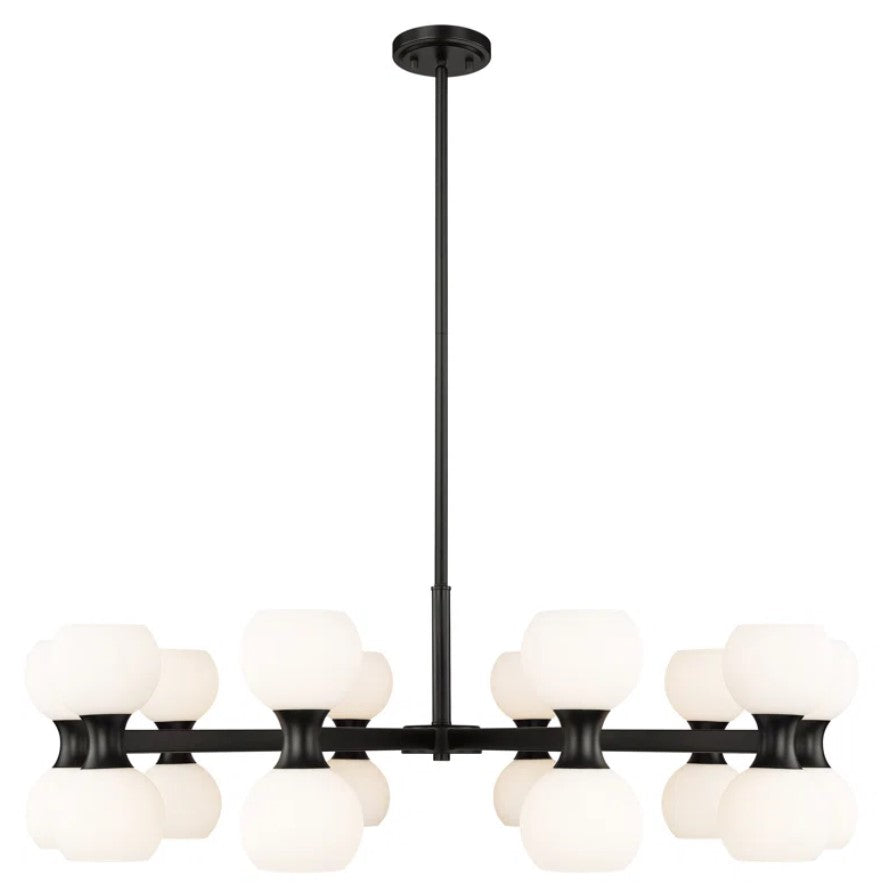 Anner 20 Light Modern Linear Chandelier