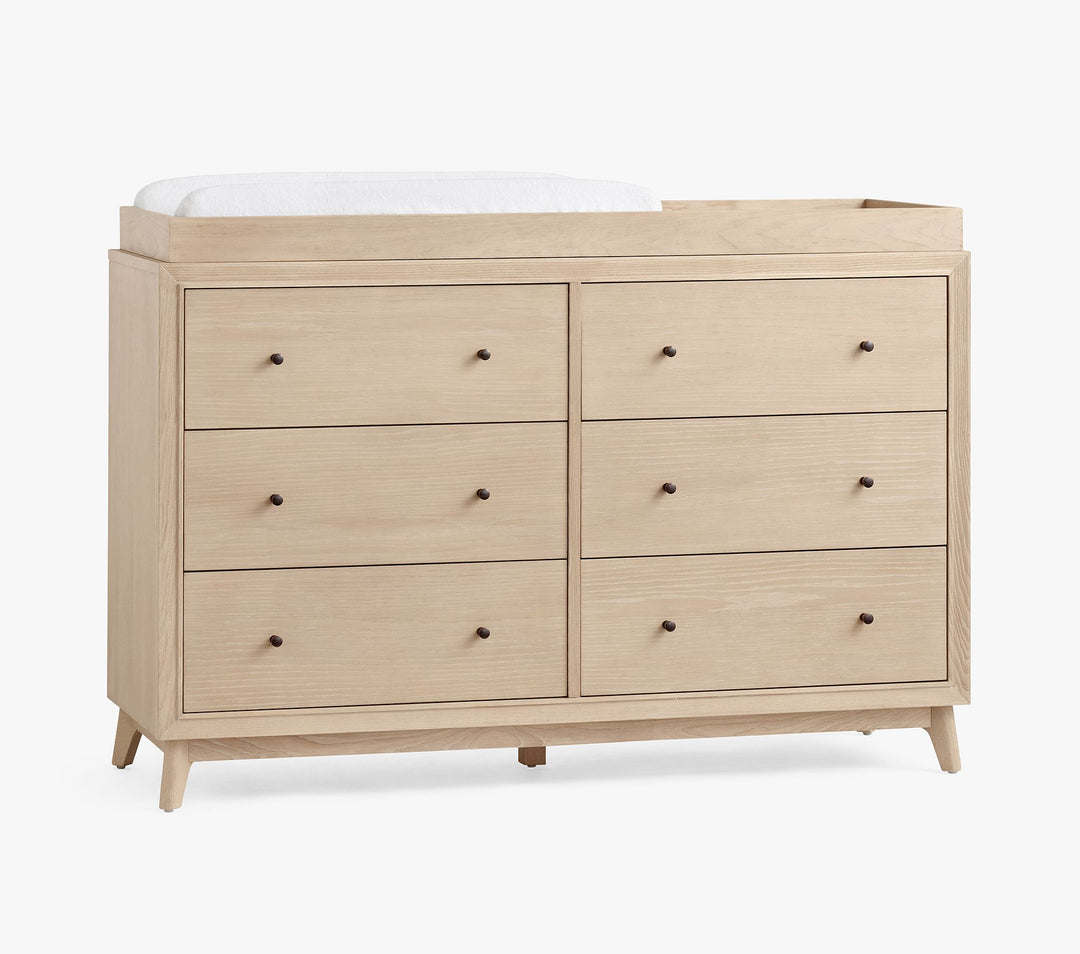 Sloan Extra Wide Dresser and Topper Set