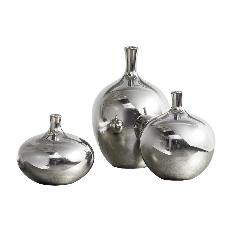 3 Piece Ansen Ceramic Table Vase small
