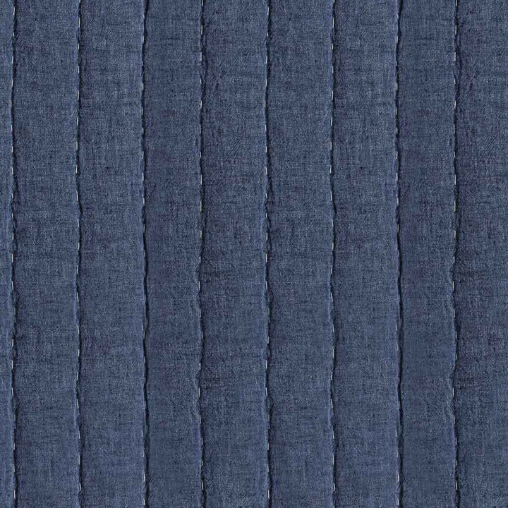 European Flax Linen Cotton Pick Stitch Quilt-Queen
