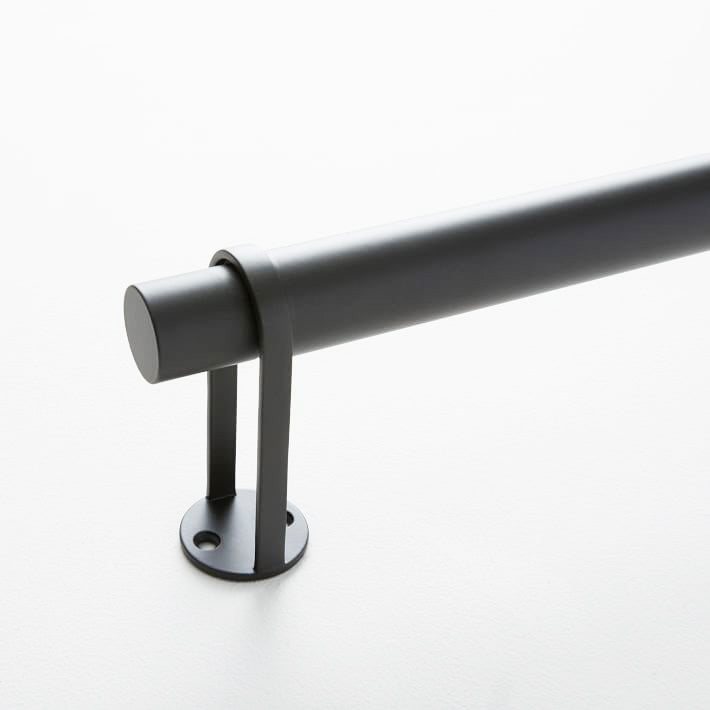 Simple Metal Rod Antique Bronze 48"-88''