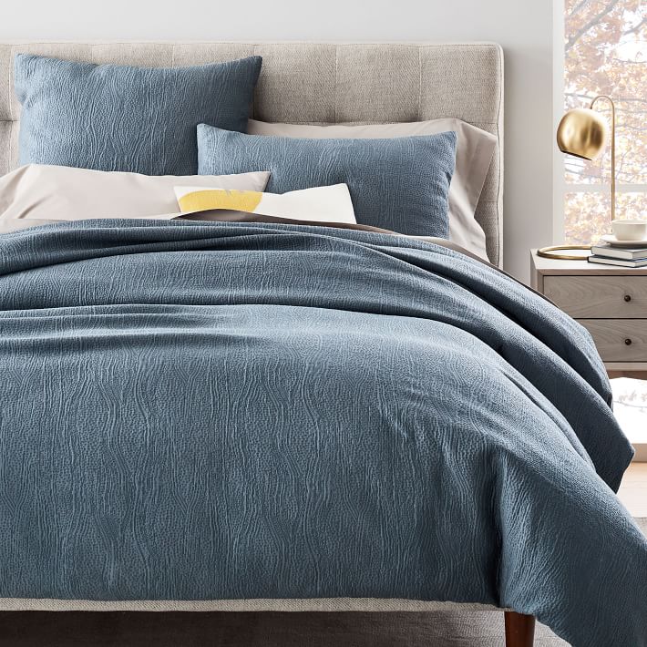 Tencel Cotton Matelasse Duvet Cover