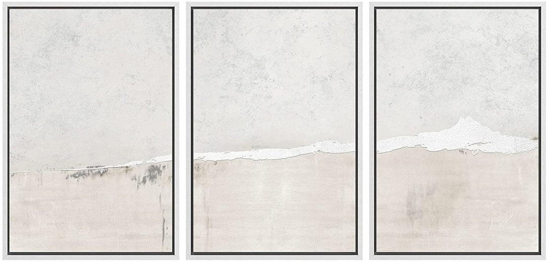 Industrial Grunge White Gray Abstract