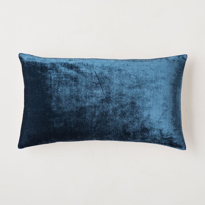 Lush Velvet Pillow Cover No Insert -12"x21"