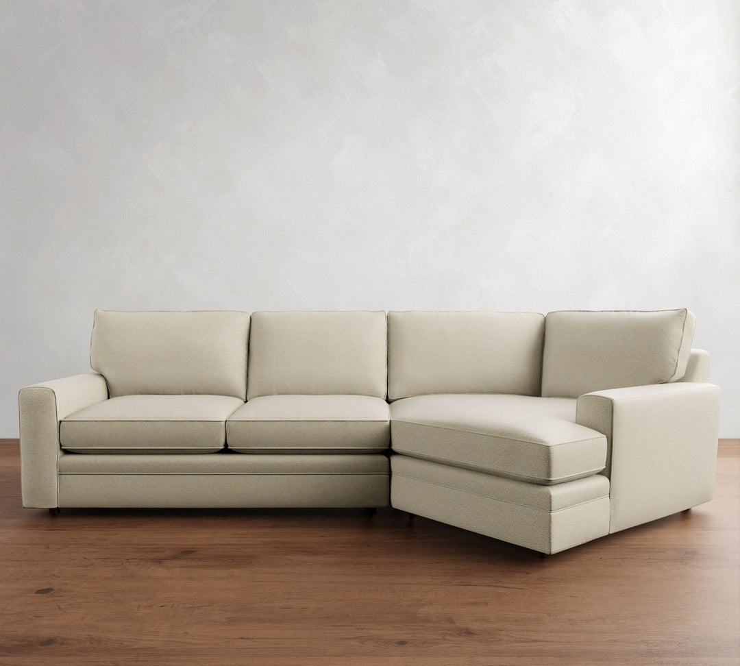 Pearce Square Arm Cuddle Left Loveseat Chaise Sectional