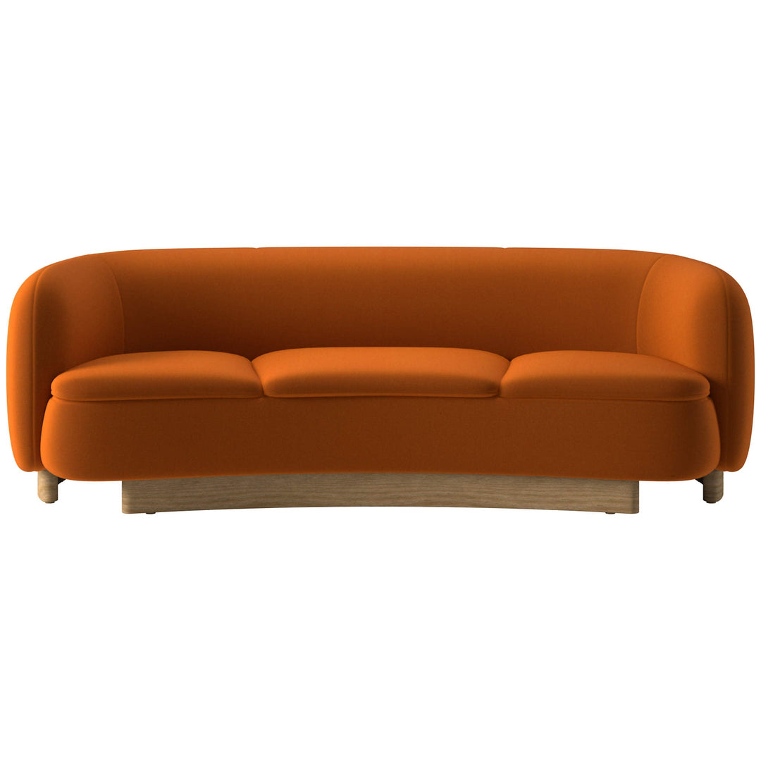 Muir Curved Luca Russet Sofa