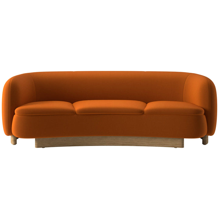 Muir Curved Luca Russet Sofa