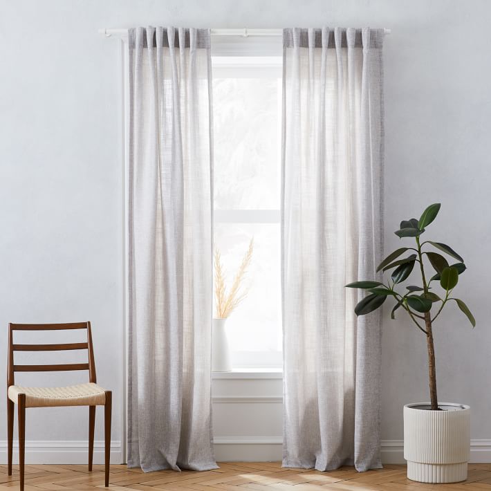 Crossweave Sheer Curtain