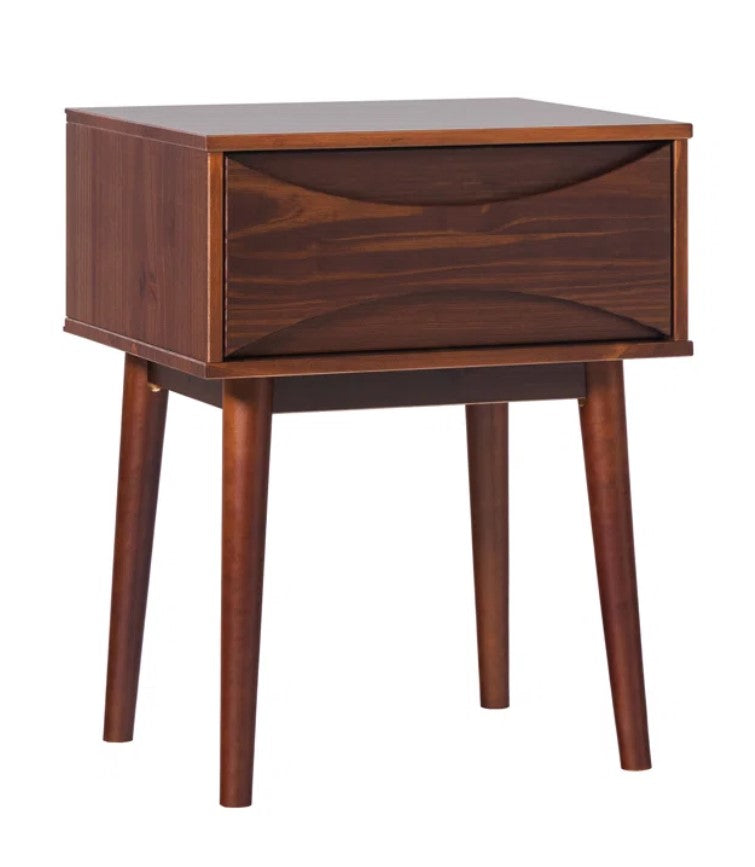Amoakuh 1 Drawer Solid Wood Nightstand