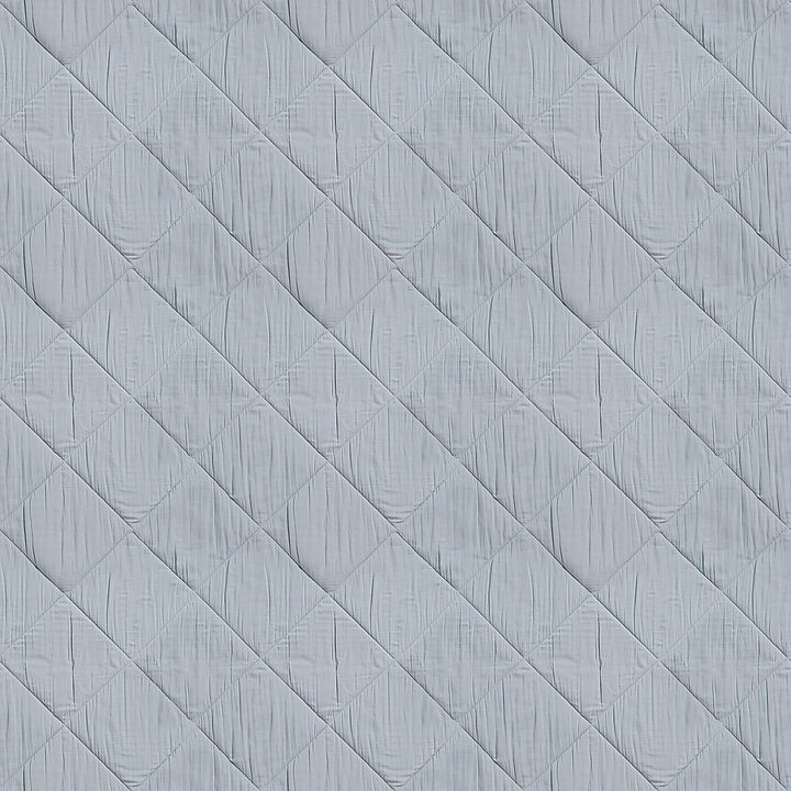 Supersoft Mist Blue Quilted Cotton Gauze Kids Pillow Sham