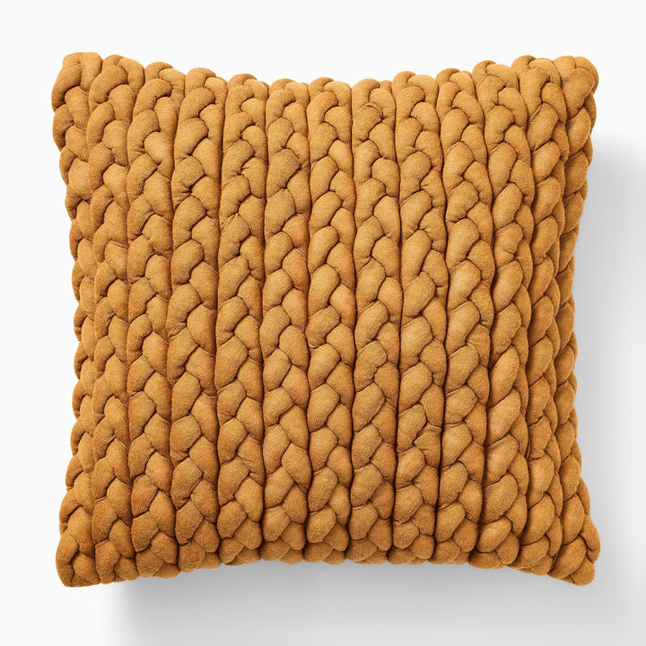 Braided Jersey Pillow Cover 20"x20"