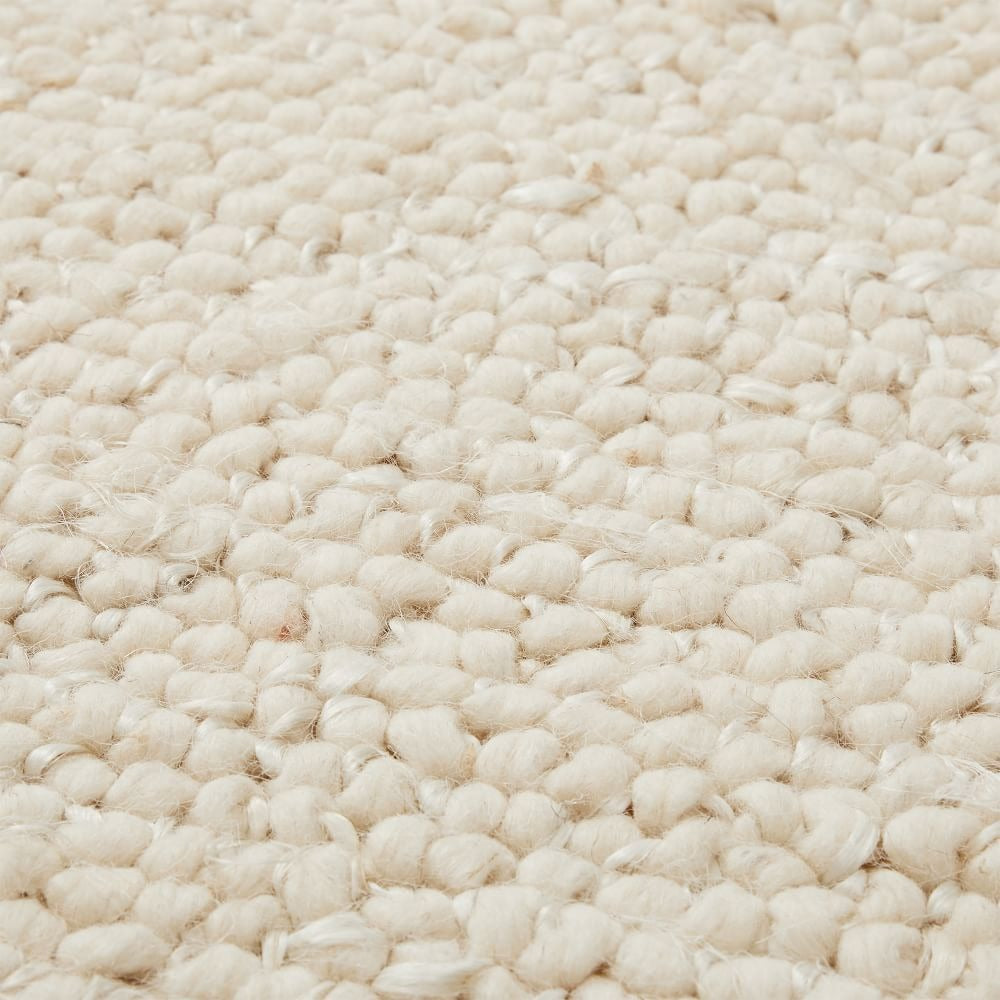 Mini Pebble Wool Jute Rug-8'x10'