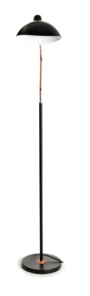 Leap Black Floor Lamp